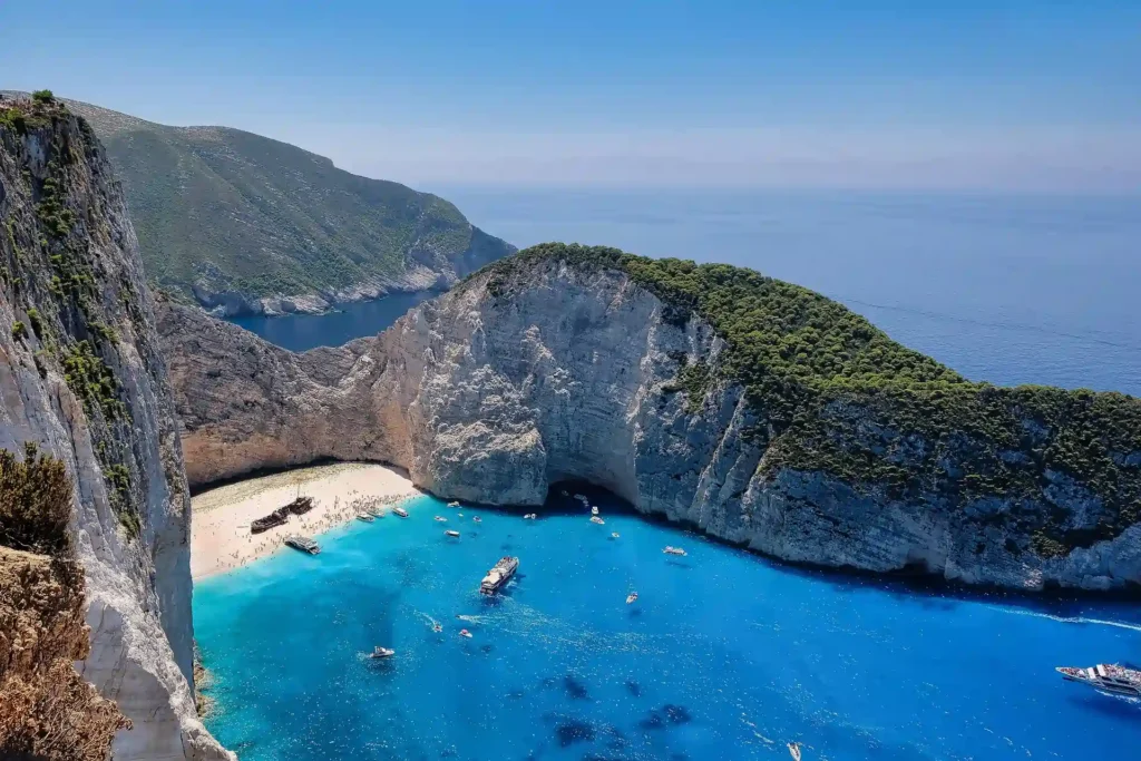 Beautiful bay in Greece - Visit on a luxury small ship cruise