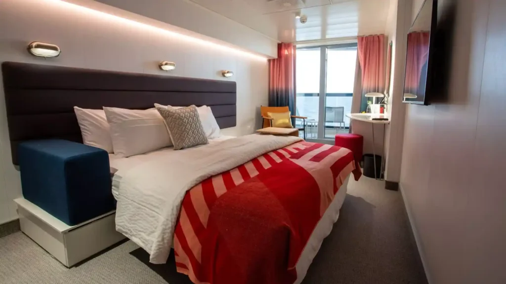 Virgin Voyages Stateroom